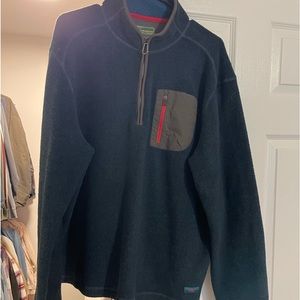 THIS sweater is cozy! Perfect for a cool summer night.